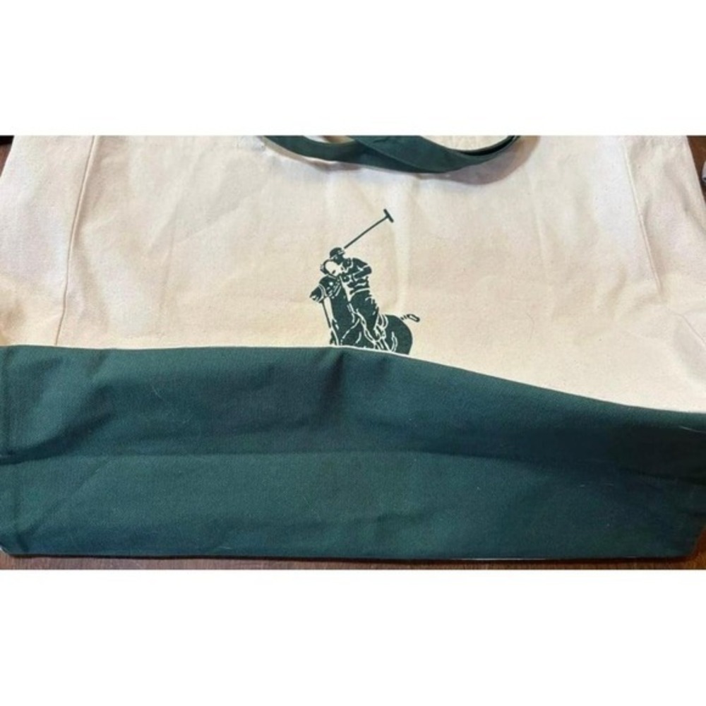 Ralph Lauren Canvas Tote Bag Large Capacity Limited‎ Edition Iconic Design NWT - Picture 6 of 6